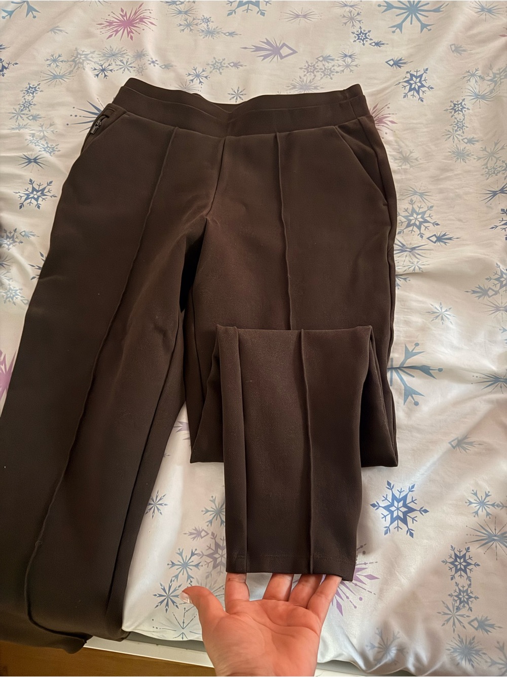 Athleta - Women's Brown Ponte Straight-Leg Pants